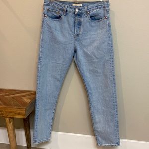 Womens Levi’s Wedgie Straight Jeans